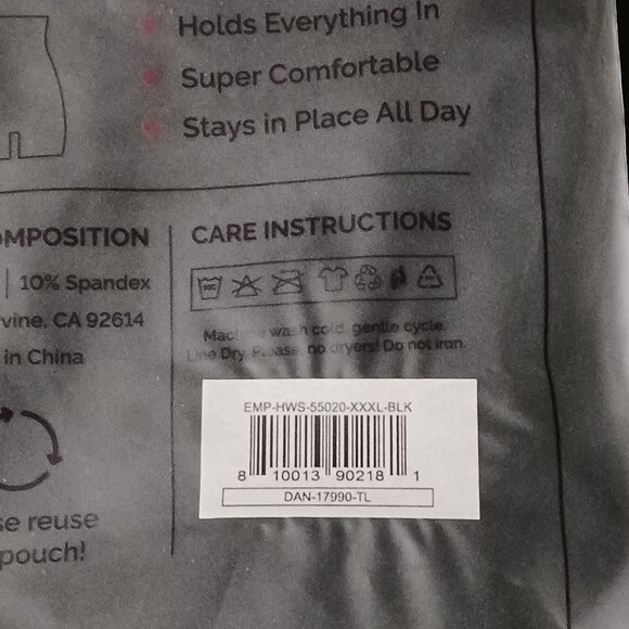 NEW Empetua by Shapermint High-Waisted Shaper Short Black Size‎ 3XL Shapewear - Picture 7 of 9